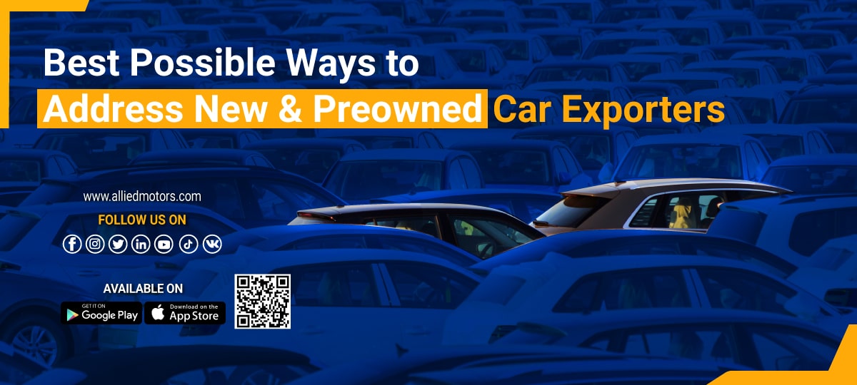 New & Preowned Car Exporters