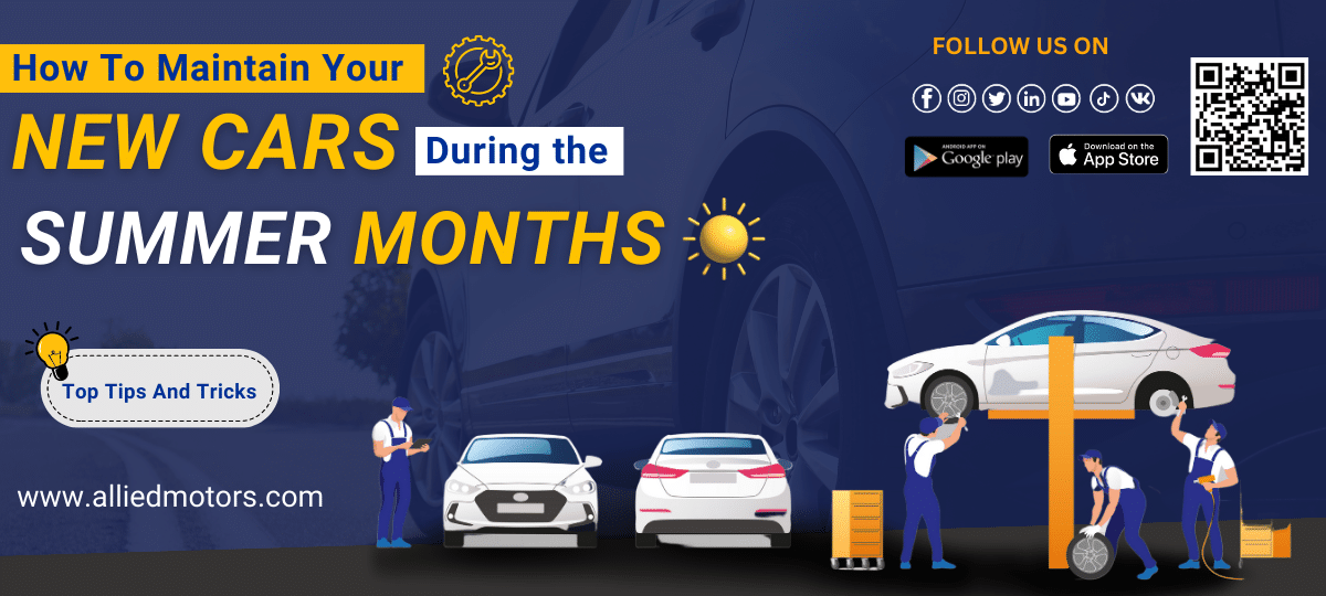 Maintain New Car During Summer Months